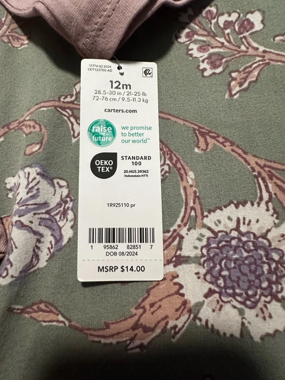 Carters long sleeve
